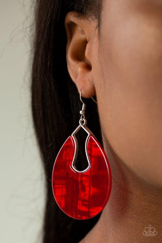 Pool Hopper - Red - Paparazzi Accessories
