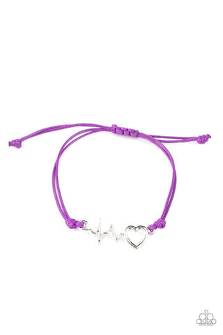 Cardiac Couture - Purple - Paparazzi Accessories