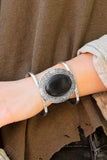 Lasting Landmark - Black - Paparazzi Accessories