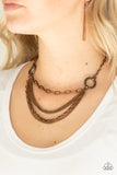 CHAINS of Command - Copper - Paparazzi Accessories