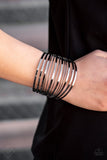 Front Line Shine - Black - Paparazzi Accessories