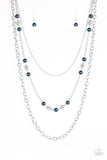 Classical Cadence - Blue - Paparazzi Accessories