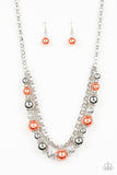 5th Avenue Romance - Orange - Paparazzi Accessories