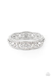 Easy On The ICE - White - Paparazzi Accessories