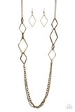 Fashion Fave - Brass - Paparazzi Accessories