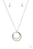 Front and EPICENTER - Brass - Paparazzi  Accessories