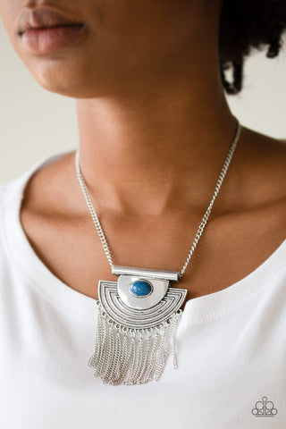 When in ROAM - Blue - Paparazzi Accessories
