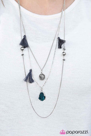 Tarots and Tassels - Blue - Paparazzi Accessories