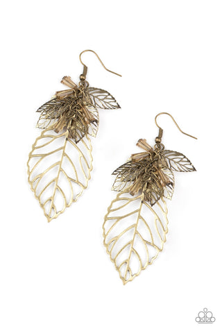 Instant Re-LEAF - Brass - Paparazzi Accessories