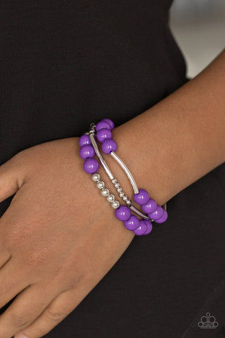 New Adventures - Purple - Paparazzi Accessories