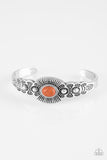 Wide Open Mesas - Orange - Paparazzi Accessories