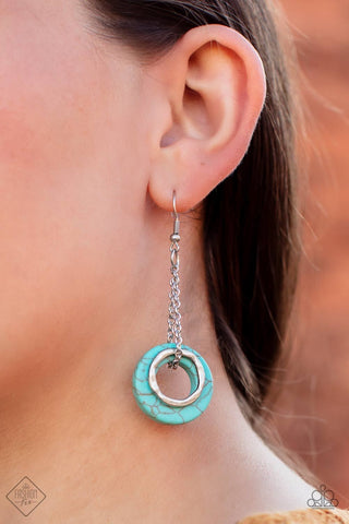 Mojave Oasis - Blue - Paparazzi Accessories
