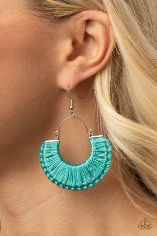 Threadbare Beauty - Blue - Paparazzi Accessories