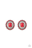 Floral Flamboyance - Red - Paparazzi Accessories