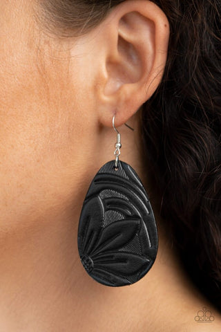 Garden Therapy - Black - Paparazzi Accessories