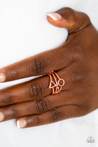 Better Shape Up - Copper - Paparazzi Accessories