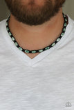 Slip and ROCKSLIDE - Green - Paparazzi Accessories