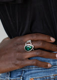 BLINGing Down The House - Green - Paparazzi Accessories