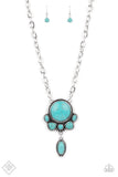 Geographically Gorgeous - Blue - Paparazzi Accessories