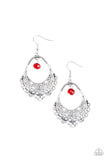 Garden Society - Red - Paparazzi Accessories