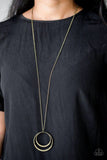Front and EPICENTER - Brass - Paparazzi  Accessories