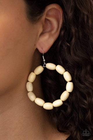 Living the WOOD Life - White - Paparazzi Accessories