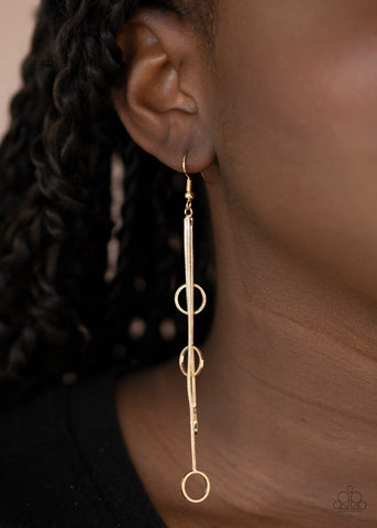 Full Swing Shimmer - Gold - Paparazzi Accessories