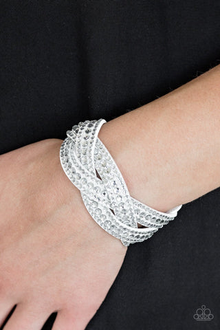 Bring On The Bling - White - Paparazzi Accessories