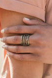 Switching Gears - Brass - Paparazzi Accessories
