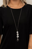 TRIPLE Effect - White Lanyard - Paparazzi Accessories