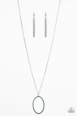A Dazzling Distraction - Green - Paparazzi Accessories