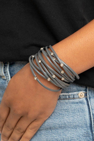 Fearlessly Layered - Silver - Paparazzi Accessories