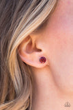 Greatest Treasure - Red Post - Paparazzi Accessories