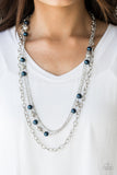 Classical Cadence - Blue - Paparazzi Accessories