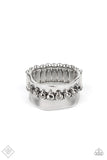 Scintillating Smolder - Silver - Paparazzi Accessories