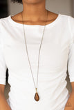 Friends In GLOW Places - Brass - Paparazzi Accessories