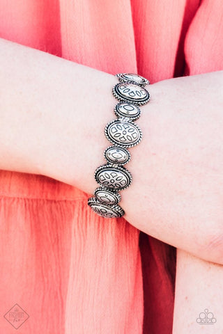 Cactus Cay - Silver - Paparazzi Accessories
