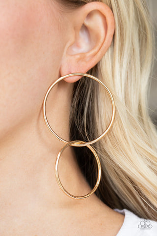 City Simplicity - Gold - Paparazzi Accessories