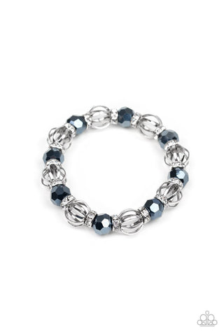 Metro Squad - Blue - Paparazzi Accessories